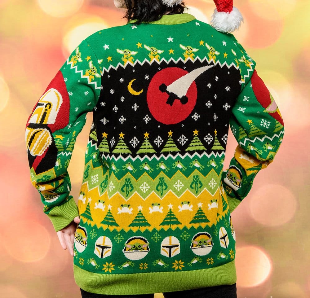 Star Wars Christmas Pullover Baby Yoda Größe S