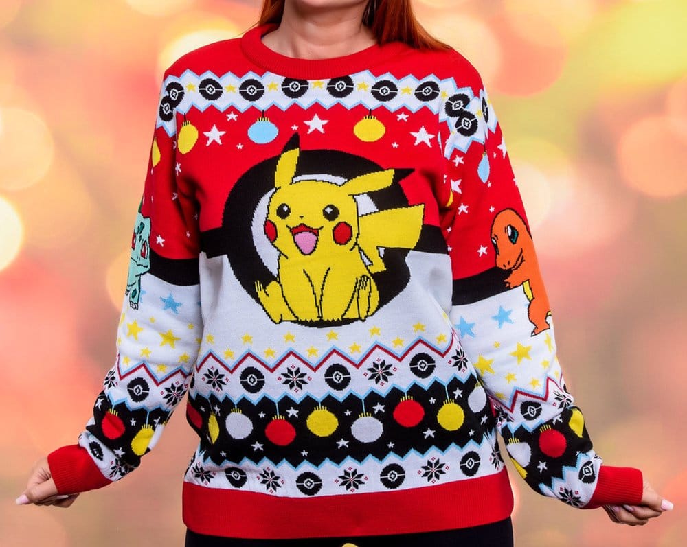 Pokémon Christmas Pullover Größe M