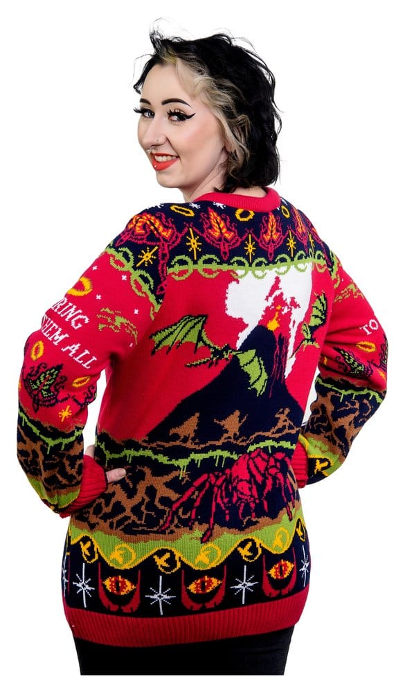 Der Herr der Ringe Christmas Pullover One Sweater To Rule Them All