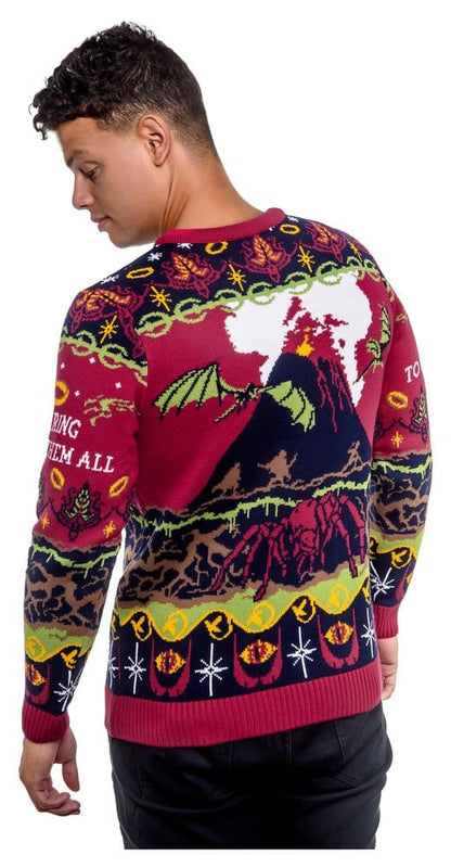 Der Herr der Ringe Christmas Pullover One Sweater To Rule Them All