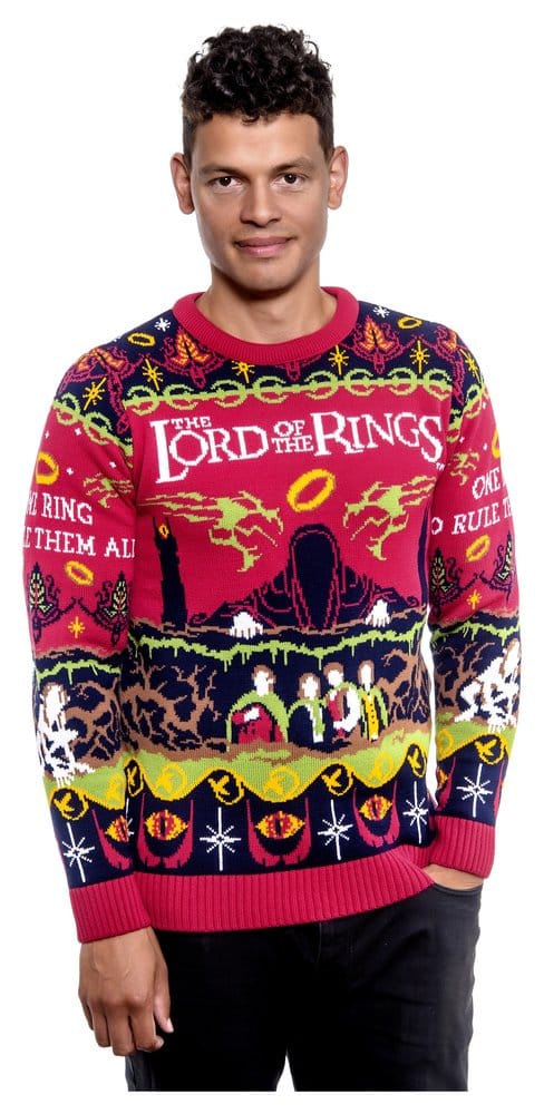 Der Herr der Ringe Christmas Pullover One Sweater To Rule Them All Größe S