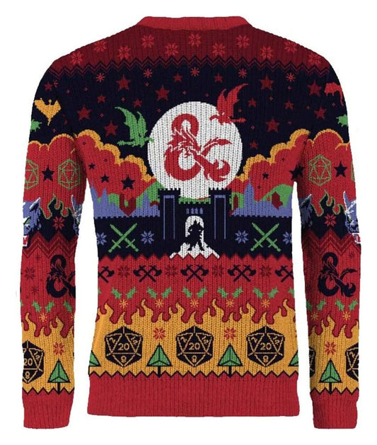 Dungeons & Dragons Christmas Pullover Größe M