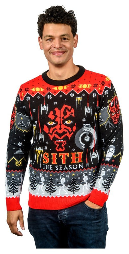 Star Wars Christmas Pullover Sith Größe L