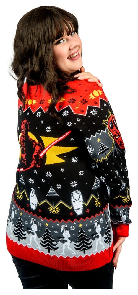 Star Wars Christmas Pullover Sith Größe S