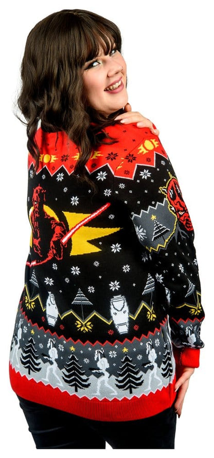 Star Wars Christmas Pullover Sith Größe XXXL