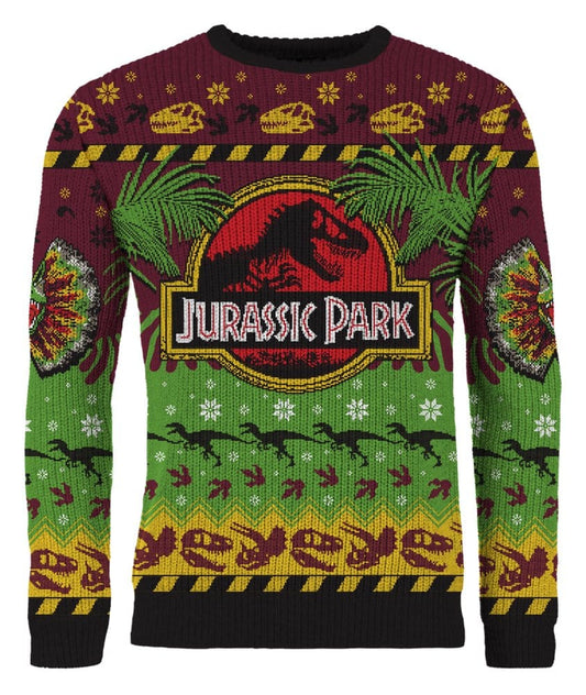 Jurassic Park Christmas Pullover Happy Rexmas