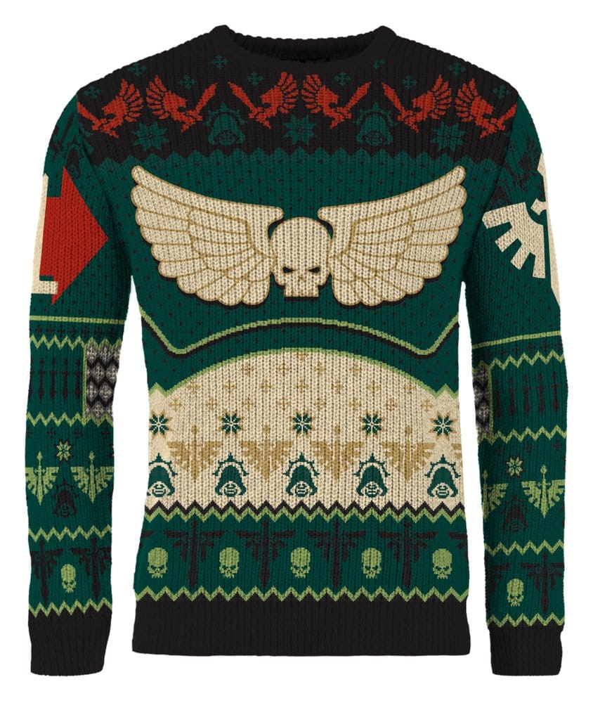 Warhammer 40,000 Christmas Pullover Dark Angels