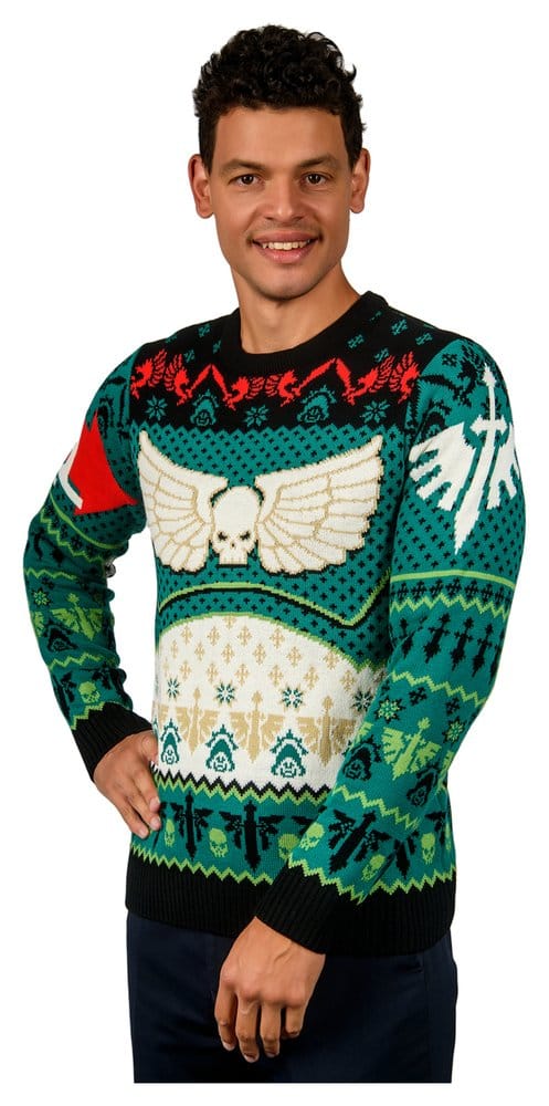 Warhammer 40,000 Christmas Pullover Dark Angels