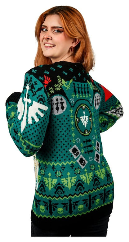 Warhammer 40,000 Christmas Pullover Dark Angels Größe XXXL