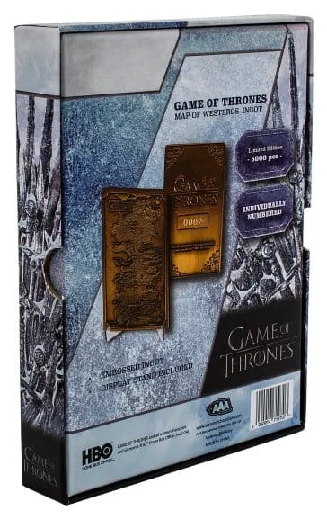 Game of Thrones Barren Karte von Westeros