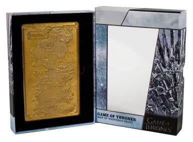 Game of Thrones Barren Karte von Westeros