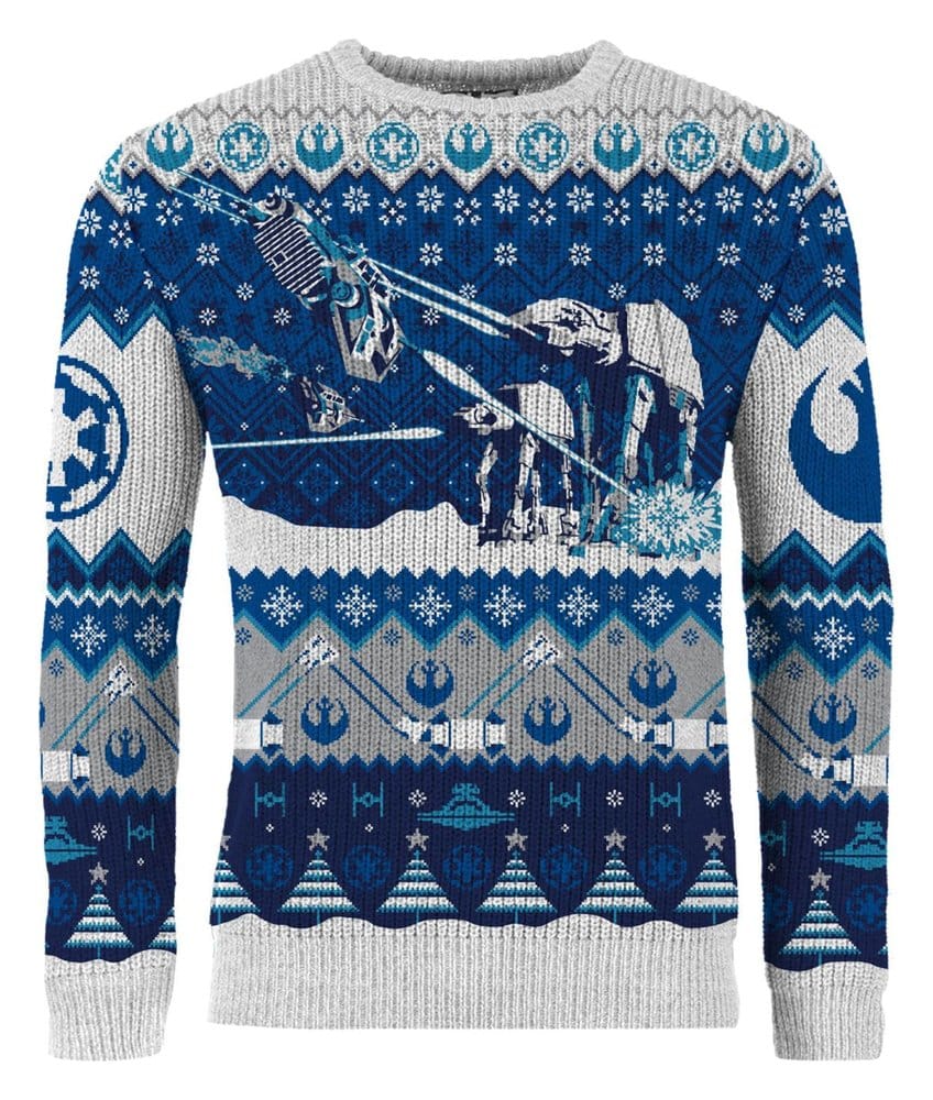 Star Wars Christmas Pullover AT-AT Assault Größe S