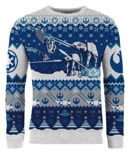 Star Wars Christmas Pullover AT-AT Assault Größe L