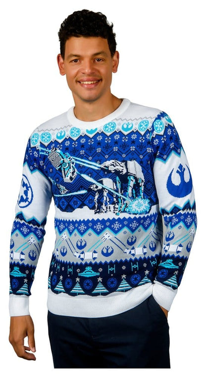 Star Wars Christmas Pullover AT-AT Assault Größe L