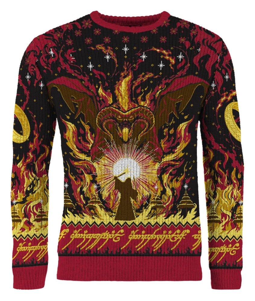 Der Herr der Ringe Christmas Pullover Balrog