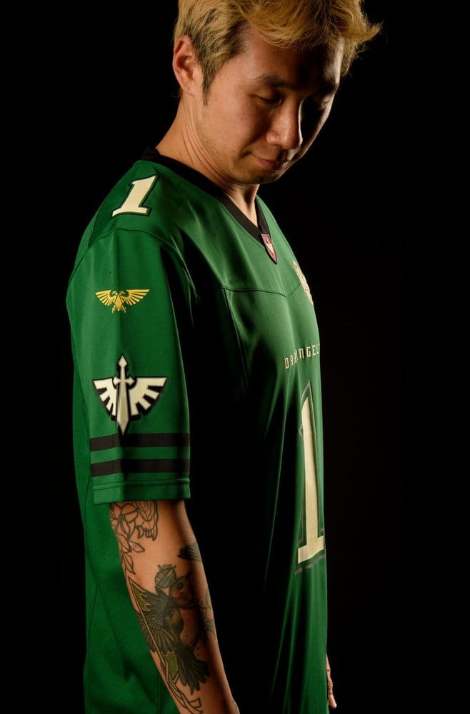 Warhammer 40,000 Sport-Trikot Dark Angels - L