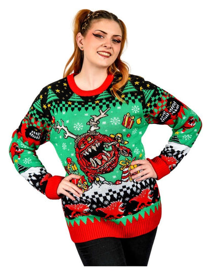 Warhammer 40,000 Christmas Pullover Squig Größe XL