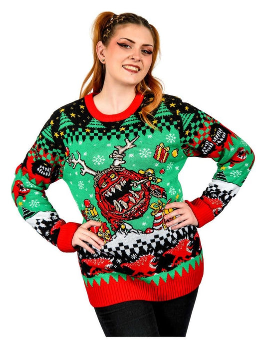 Warhammer 40,000 Christmas Pullover Squig Größe XXL