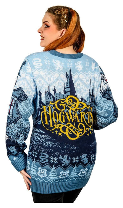 Harry Potter Christmas Pullover Hogwarts Größe XL