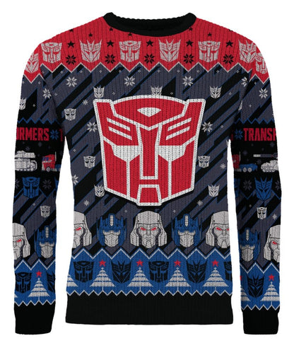 Transformers Christmas Pullover Größe L