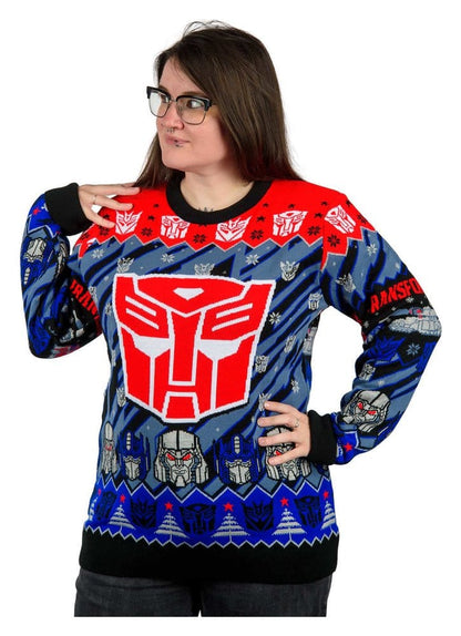 Transformers Christmas Pullover Größe M