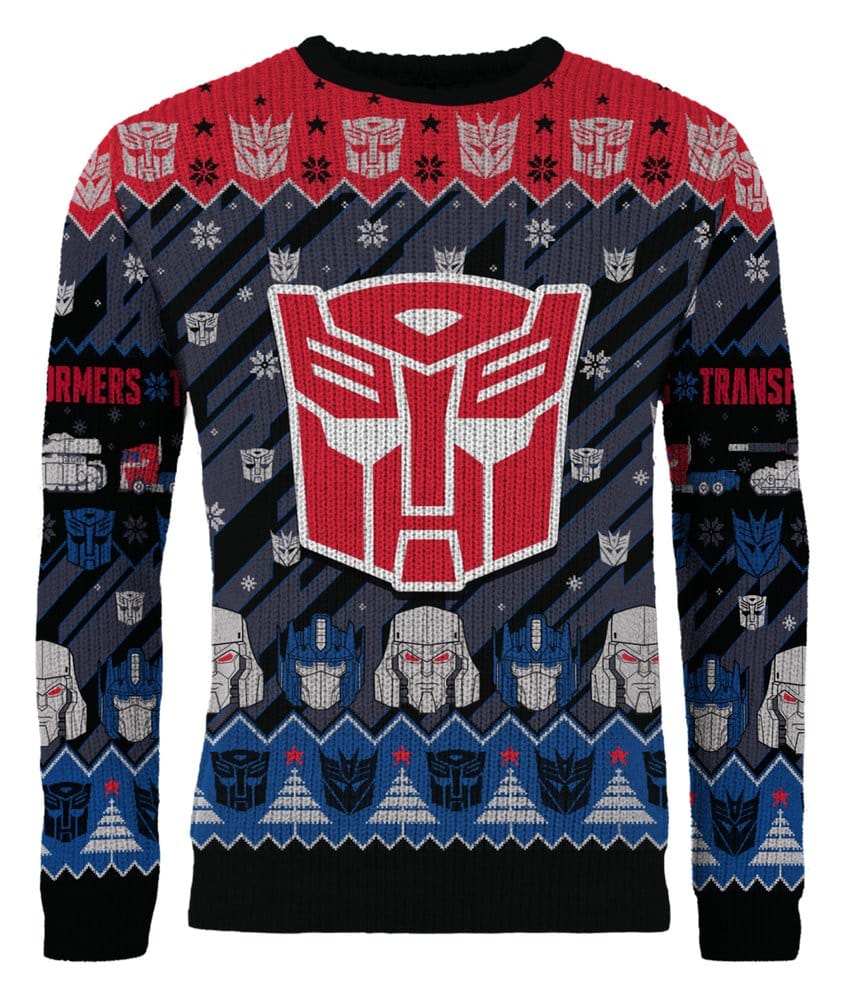 Transformers Christmas Pullover Größe XL
