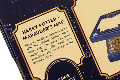Harry Potter Replik Marauder's Map Metal Map 15 cm