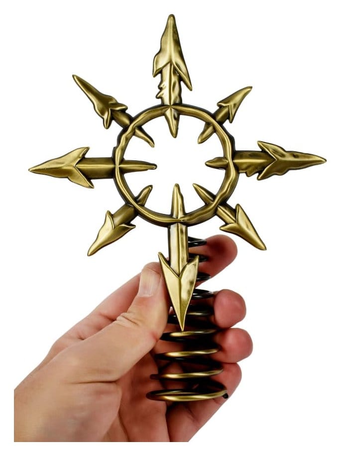 Warhammer 40,000 Baumspitze Chaos Star 22 cm
