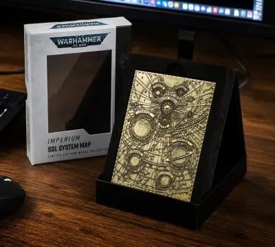 Warhammer 40,000 Metallkarte Sol System