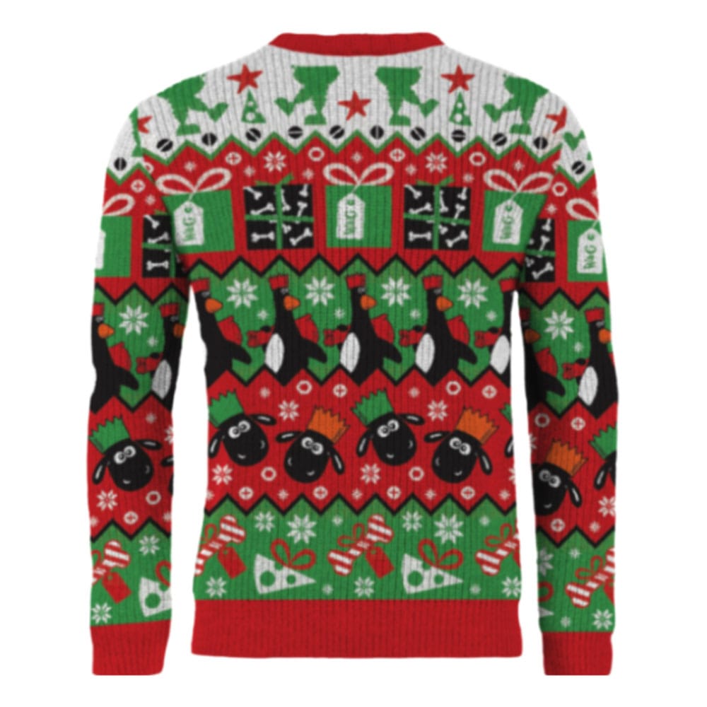 Wallace & Gromit Christmas Pullover Cracking Christmas Old Chum!