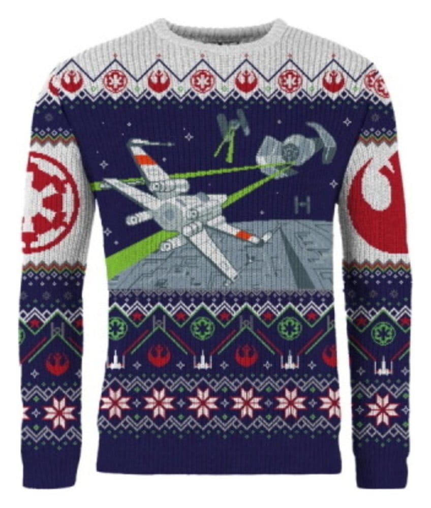 Star Wars Christmas Pullover X-Wing v TIE Fighter