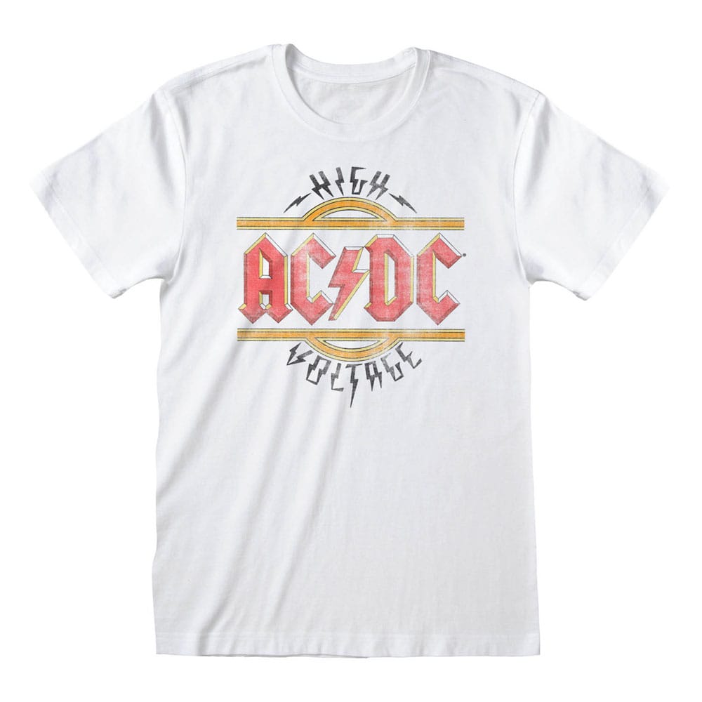 AC/DC T-Shirt Vintage High Voltage Größe M