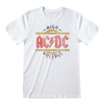 AC/DC T-Shirt Vintage High Voltage Größe M