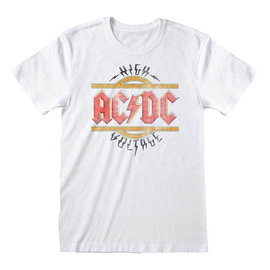 AC/DC T-Shirt Vintage High Voltage Größe M