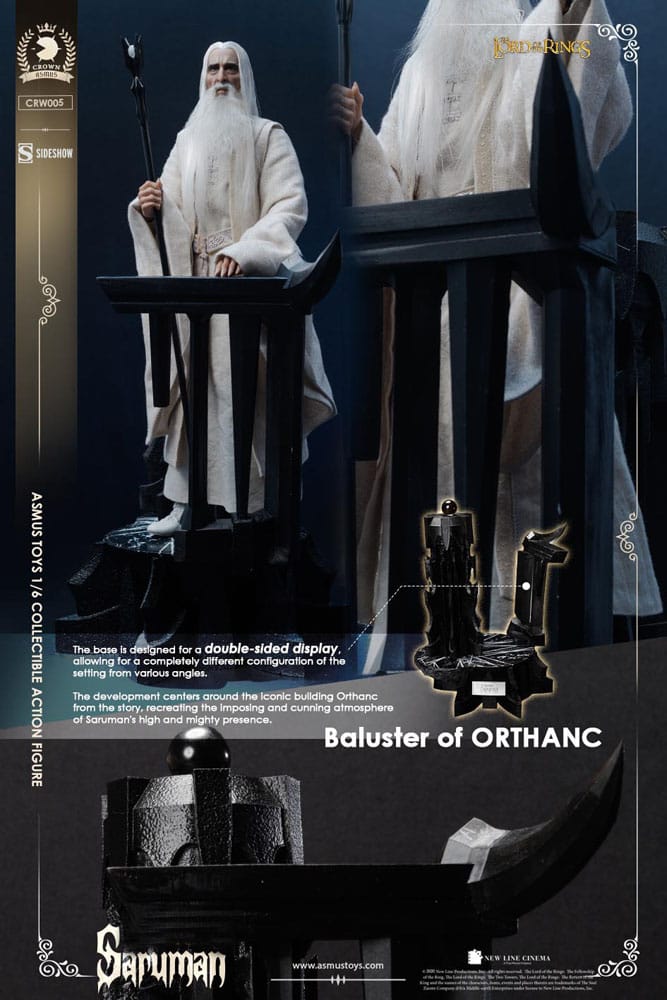 Herr der Ringe Actionfigur 1/6 Saruman 31 cm