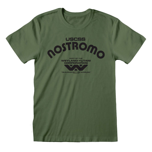 Alien T-Shirt Retro Nostromo   Größe M