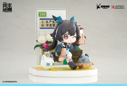 Arknights Cuties Series PVC Figur Endfield Chen Qianyu 12 cm