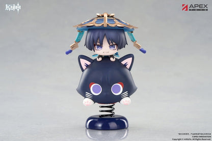 Genshin Impact Chibi Chara Yurayura Stand PVC Figur Wanderer 11 cm