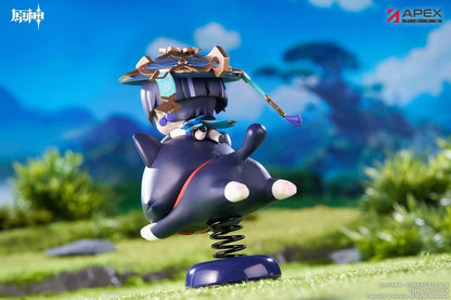 Genshin Impact Chibi Chara Yurayura Stand PVC Figur Wanderer 11 cm