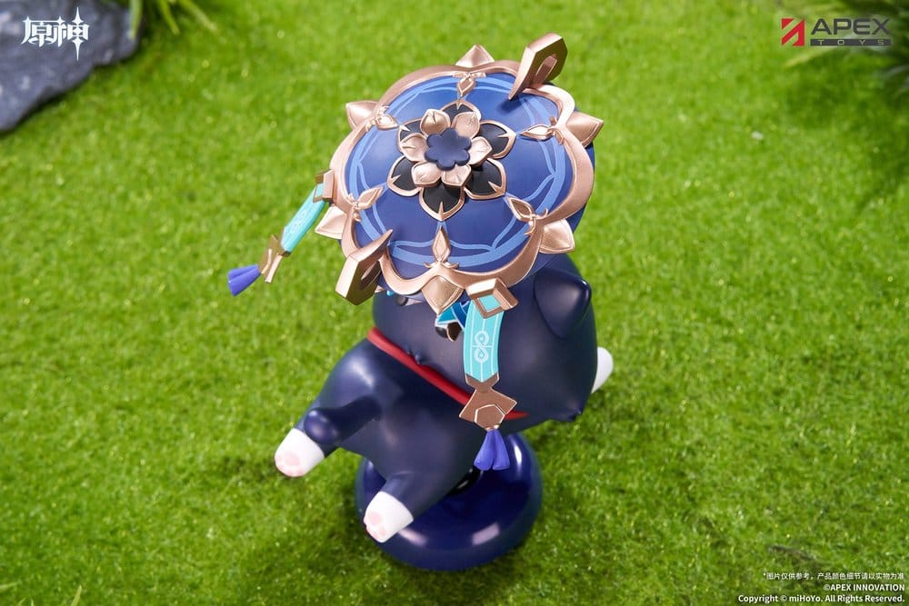 Genshin Impact Chibi Chara Yurayura Stand PVC Figur Wanderer 11 cm