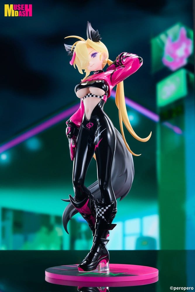 Muse Dash Limpie Series PVC Figur 1/8 Rin Racer Ver. 24 cm