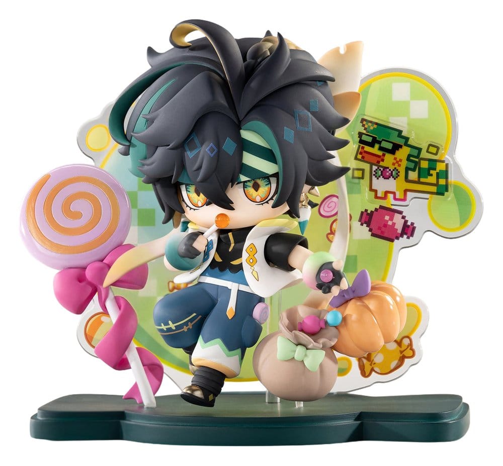 Genshin Impact Chibi Chara PVC Figur You Ye Qi Xiang Series Kinich 11 cm