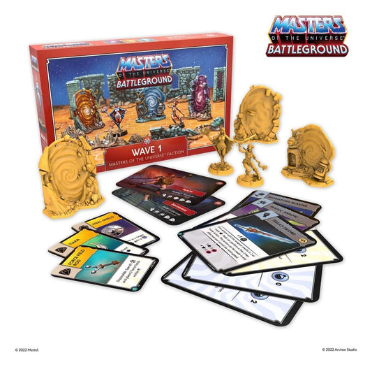 Masters of the Universe: Battleground Miniaturenspiel Wave 1: Masters of the Universe Faction *Englische Version*