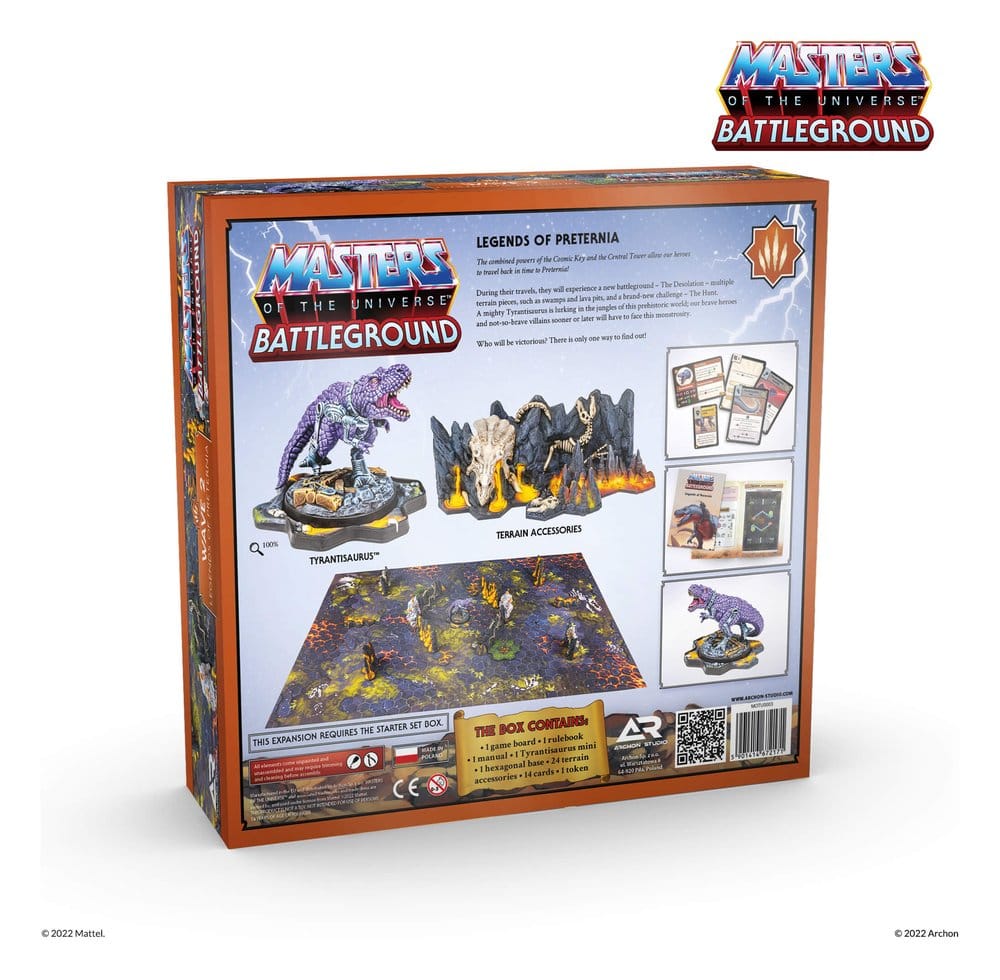 Masters of the Universe: Battleground Miniaturenspiel Wave 2: Legends of Preternia *Französische Version*