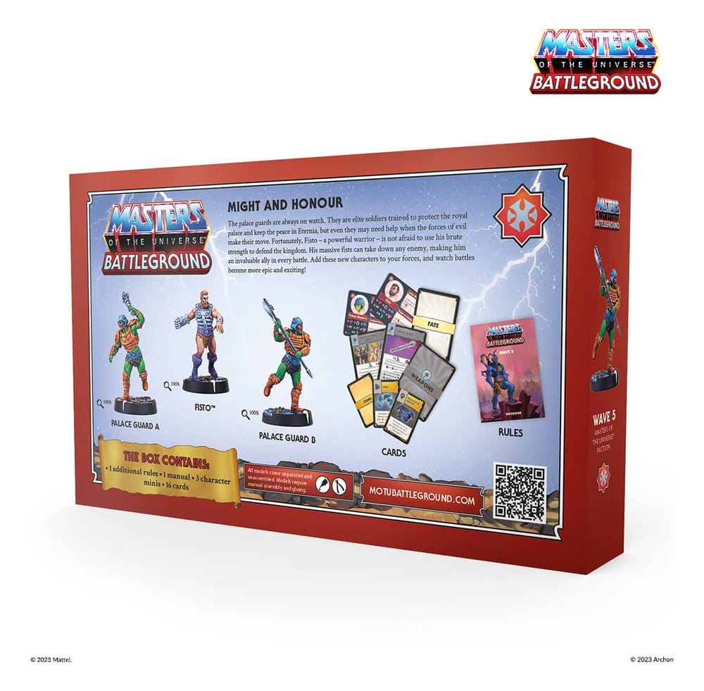 Masters of the Universe: Battleground Miniaturenspiel Wave 5: Masters of the Universe Faction *Englische Version*
