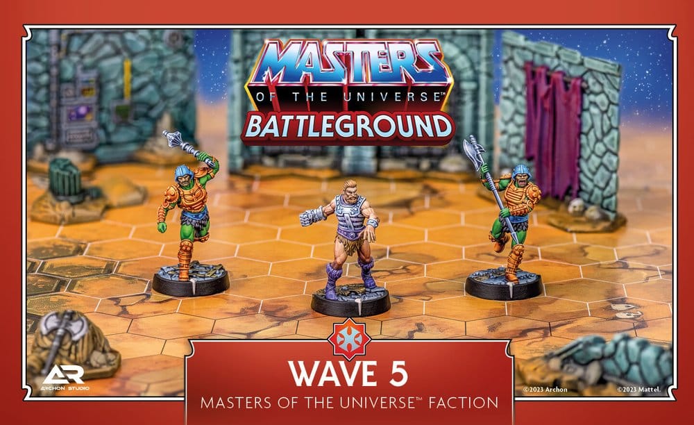 Masters of the Universe: Battleground Miniaturenspiel Wave 5: Masters of the Universe Faction *Deutsche Version*