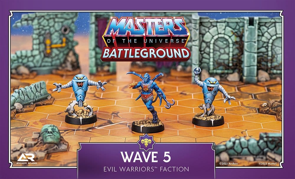 Masters of the Universe: Battleground Miniaturenspiel Wave 5: Evil Warriors Faction *Französische Version*