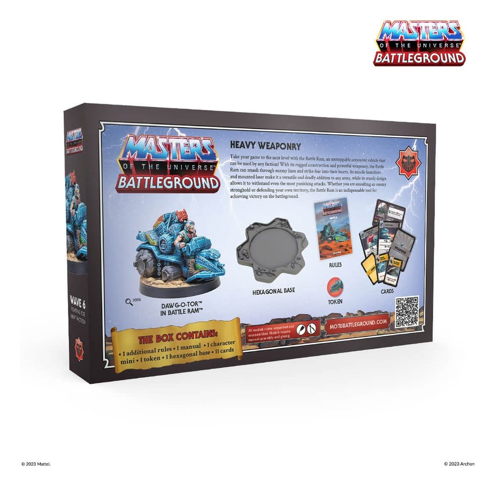 Masters of the Universe: Battleground Miniaturenspiel Wave 6: Fighting Foe Men Faction *Französische Version*