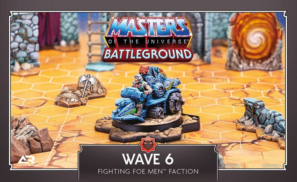 Masters of the Universe: Battleground Miniaturenspiel Wave 6: Fighting Foe Men Faction *Französische Version*