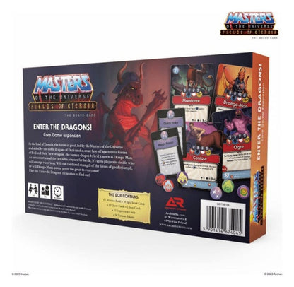 Masters of the Universe Brettspiel-Erweiterung Fields of Eternia - Enter the Dragons! *Englische Version*